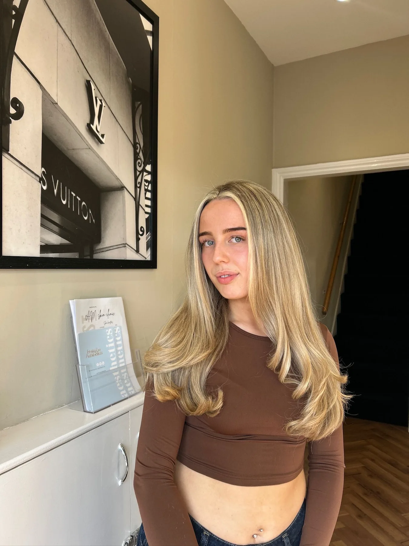 Blonde layers — supplied work by Neeve