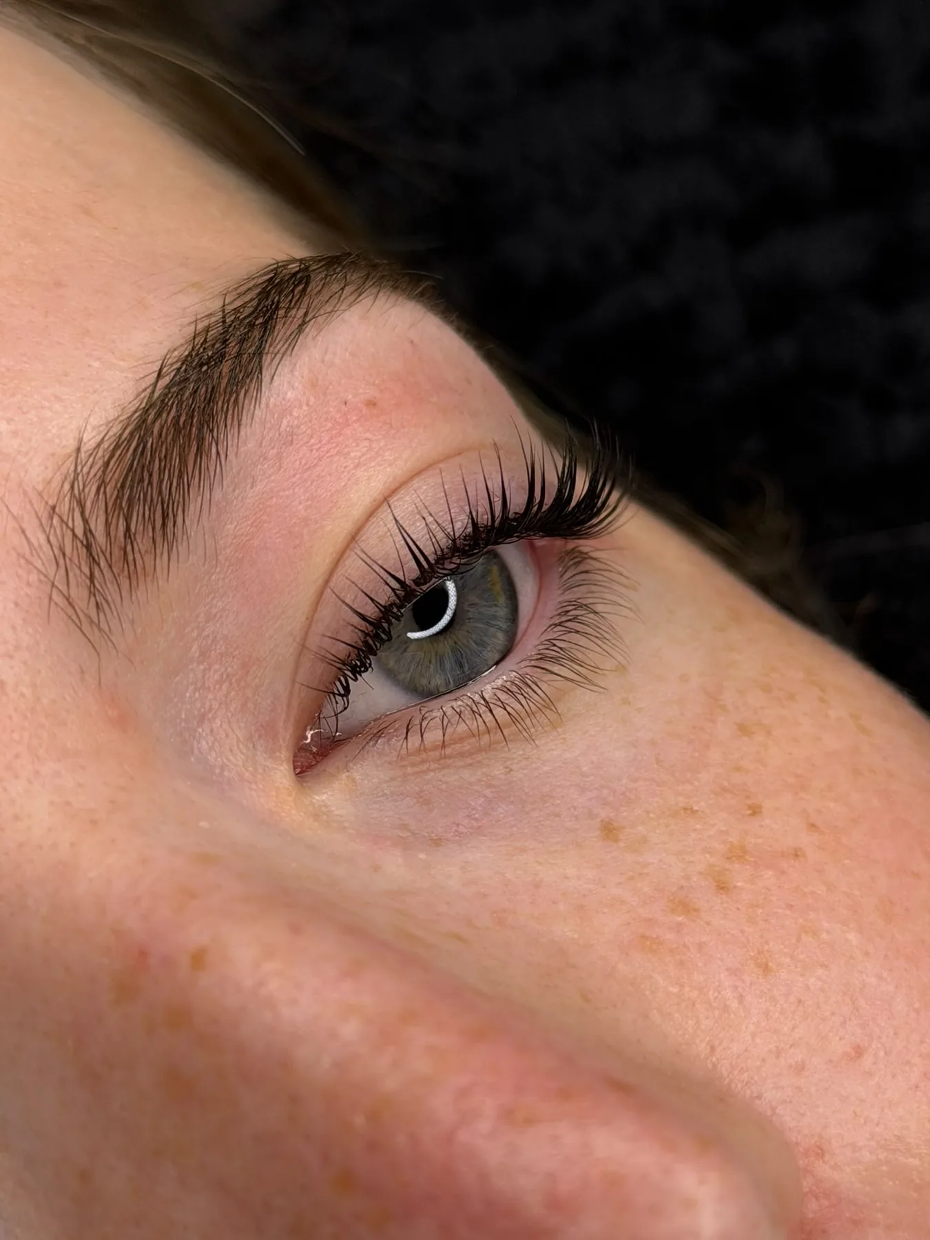 Lashes, close up — supplied work by Nell